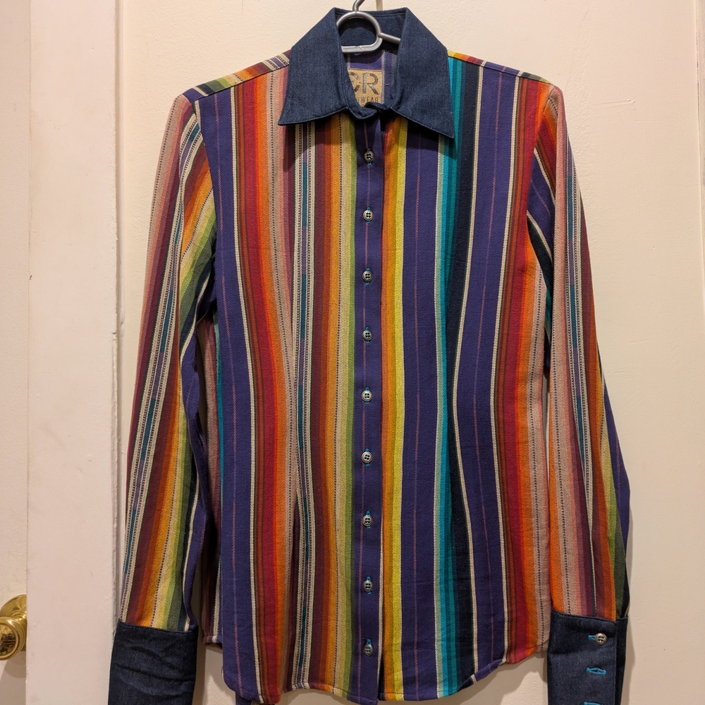 CR Ranchwear Serape Button Down